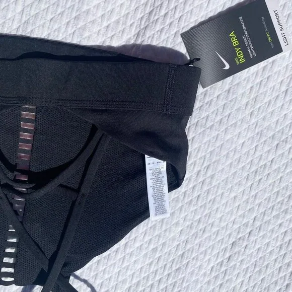 NWT Nike Dri-FIT Women's Size XS Indy Rainbow Ladder Sports Bra Padded - Picture 6 of 8